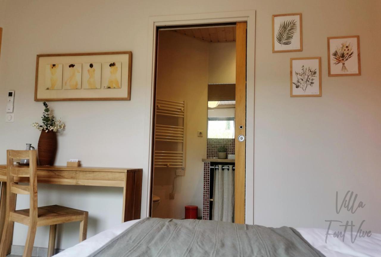 Font Vive: Eco-friendly Retreat With Gourmet Kitchen And Panoramic Views Grospierres