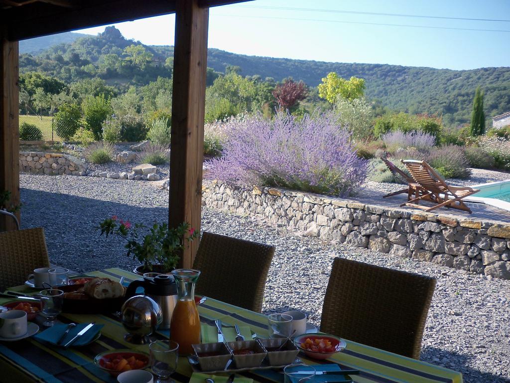 Bed & Breakfast Font Vive: Eco-friendly Retreat With Gourmet Kitchen And Panoramic Views Grospierres
